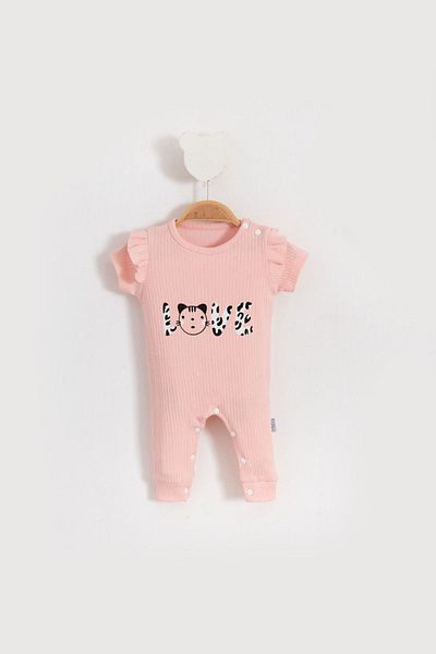 Bubito Pink Baby Girl Summer Jumpsuit - Cotton Love Written