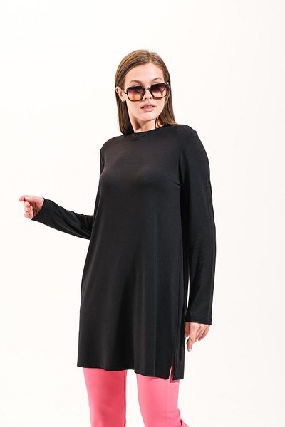 Plistre 2268_Women's Summer Cool&Comfort Long Sleeve 4 Season Hijab Tshirt Tunic