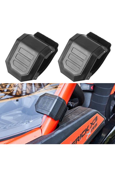 Choice Black Utv Universal Windshield Window Clamp For Polaris Rzr Xp For Can-am Maverick X3 1000 Commander