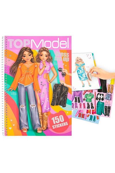 Top Model Dress Me Up Cut Out Activity Book