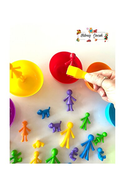 BİLMİŞ ÇOCUK Montessori Eğitici Eğlenceli Aile Aktarım Seti 44 Parça