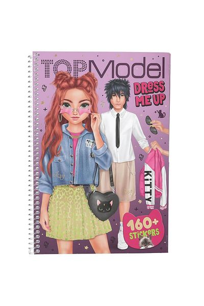 Top Model Book Dress Me Up Topmodel Big Rebel Kitty