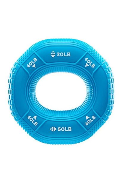 Choice Blue 20-90LB Hand Grip Ring Carpal Expander Silicone Exerciser Wrist Expander Portable Muscle Finger