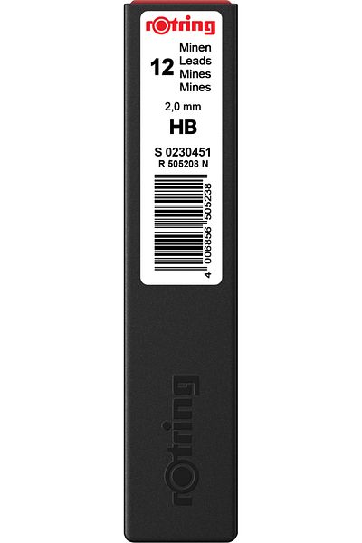 Rotring Graphite Leads 2.0 HB Rotring