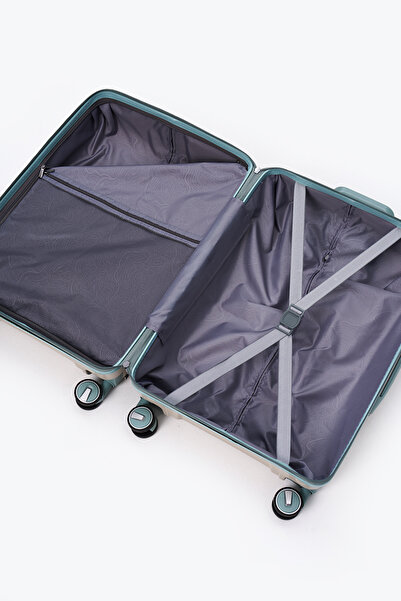 ELATAE Exclusive Pro Polipropilen Büyük Boy Kırılmaz Valiz 5239