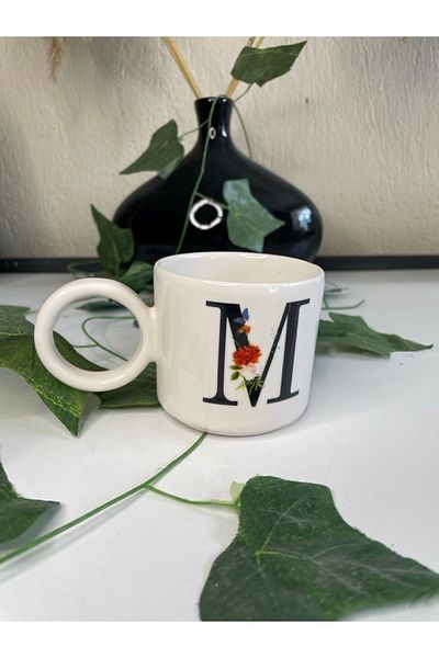 Arsim Home Single Letter Mug