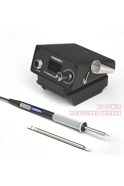 Choice for Makita no power T12 Soldering Station LCD Digital Temp Adjust Soldering Iron Equipment Portable
