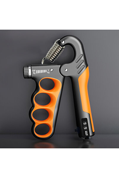 choice2 Mechanical Orange 5-100Kg Hand Gripper Gym Wrist Expander Hand Streng...