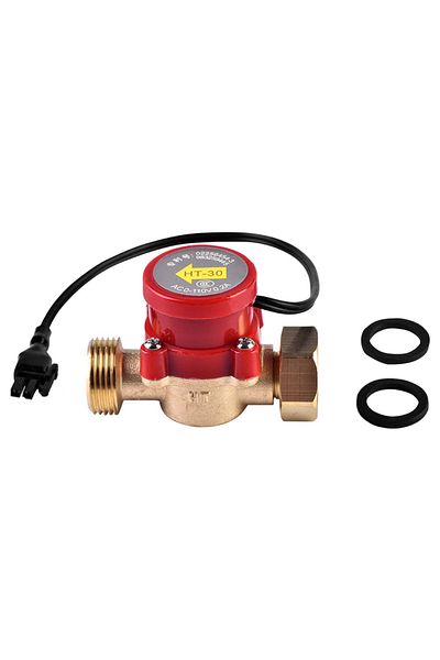 Choice As Picture 1 PCS HT-30 AC 0- 0.2A G3/4 "-3/4" Thread Water Pump Flow Sensor Switch Metal