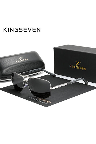 Choice Other Gun Gray KINGSEVEN Aluminum Sunglasses Men/Women‘s Polarized UV400 Fashion Sunscreen Glasses C