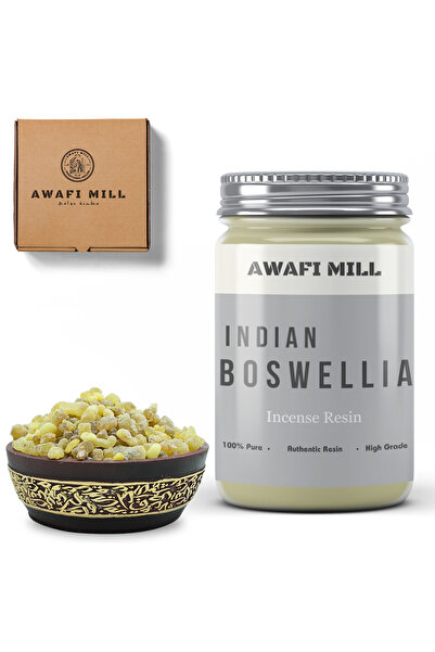 AWAFI MILL اللبان الهندي | بوسويلية سيراتا - زجاجة ١٠٠ غرام / ٣.٥ أونصة