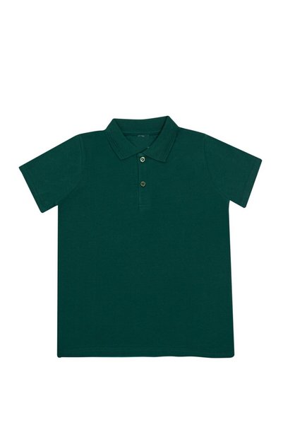 Mcrkids Polo Yaka Kısa Kol Haki Okul Tşörtü