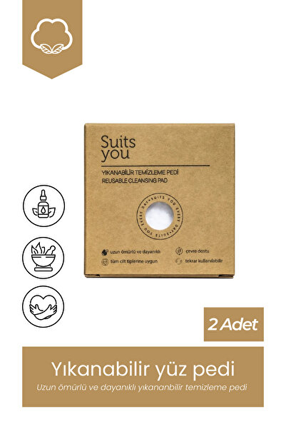 Suits you Yıkanabilir Temizleme Pedi - Reusable Cleansing Pad (2 ADET)
