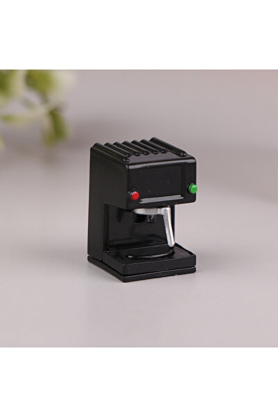 Choice A16 قطعة واحدة من أثاث بيت الدمية المصغر وصانع القهوة ورف تخزين أكواب ...