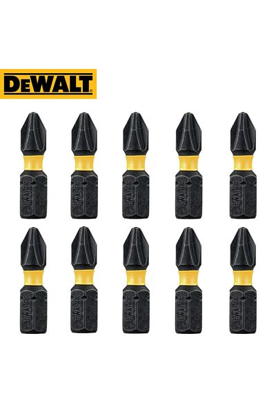 Choice B Ph2 25mm 10pc Dewalt Ph2 Black 25mm Cross Impact Drill Bits High Hardness Electrician Specific Scr