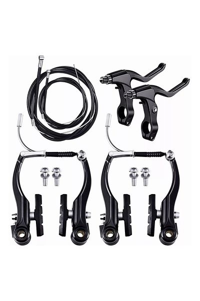 Choice Black Mountain Bike V Brake Set Bike Front Rear V Brake Set Aluminum Alloy Mountain Road Bike V Brak