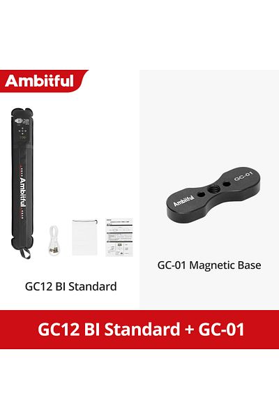 AMBITFUL Kit 1 Gc12 Gold Crow 12 Flexible Photography Lighting Air Light 2700k-6500k Portable Led So