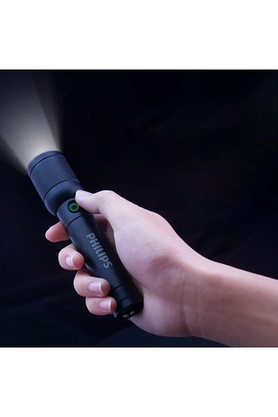 Philips Sfl6168 6168 Optical Zoom Flashlight Type-c Portable Flashlight With 4 Lighting Mode