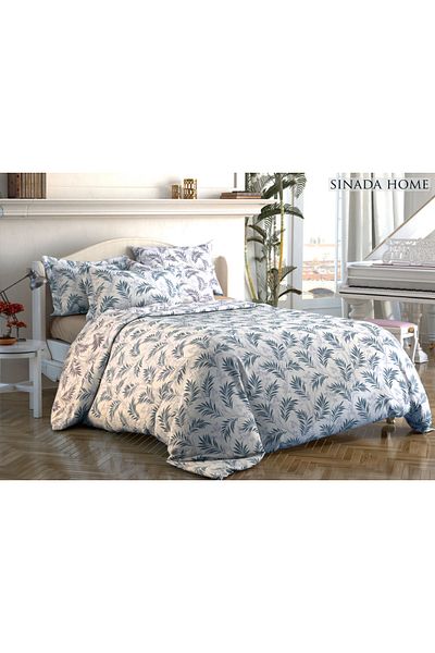 Sinada Single Duvet Cover Set 100% Cotton 62 Wire Fabric Blue Hawaii