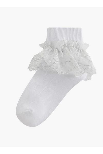 Little Missy Non-Terry Ankle Length Socks - Set of 3