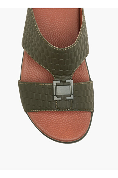 LBL by Shoexpress Metal Accent Slip-On Arabic Sandals