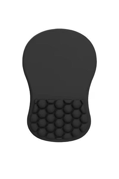 ABYZ Gaming mousepad with wrist support, anti-slip silicone, dimensions 300x200x25mm, black