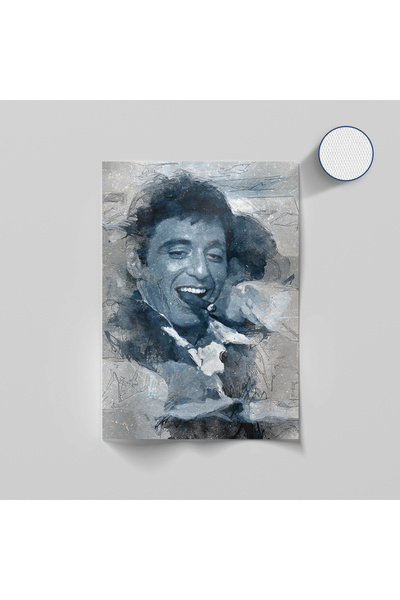 Yzc Store Scarface Kanvas Tablo| Tony Montana Kanvas Tablo | Gangster Film İk...