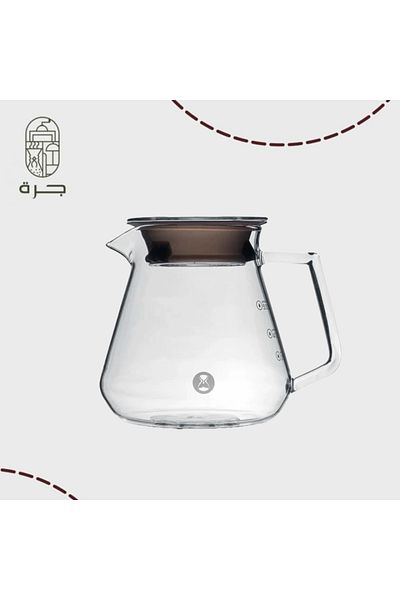 Jarrah سيرفر V60 - تايمور | V60 Timemore Server 600ml - 360ml من جرة