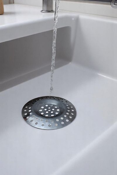 intoku Stainless Metal Steel Portable Sink Strainer 2 Pack