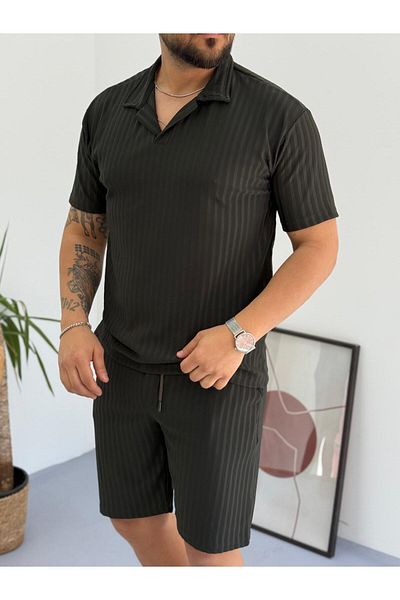 Combineman35 Men's Lycra Twill Ottoman Fabric Polo Neck Tshirt