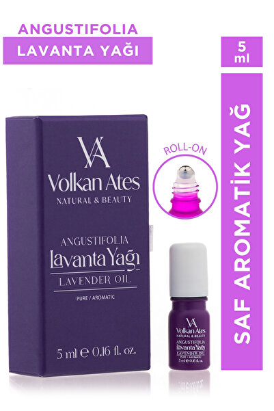 Volkan Ates Natural & Beauty Lavandula Angustifolia Saf Lavanta Yağı Roll-On ...