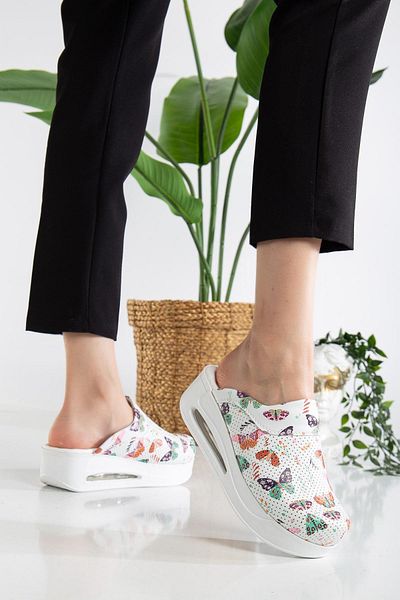 Dr. Mitra Air Sole Doctor Nurse Hospital Bucătar Papuci cu model