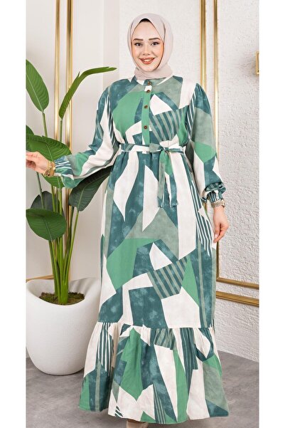 HARMAN BUTİK ΓΥΝΑΙΚΕΙΟ ΦΟΡΕΜΑ ΒΙΣΚΟΖΗΣ ΜΕ ΖΩΝΗ