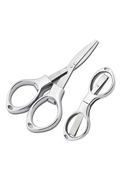 BRAVE TEKSTİL ÜRÜNLERİ Foarfece de broderie pentru ochelari pliabile Argintiu