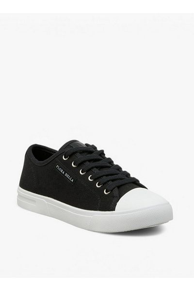 Flora Bella by Shoexpress Logo Detail Lace-Up Sneakers