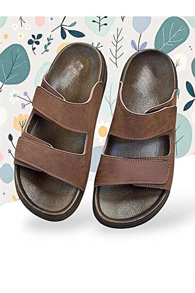 KAFKASLAR AYAKKABI ΜΑΥΡΟ ΚΑΦΕ ΟΡΘΟΠΕΔΙΚΕΣ ΜΑΛΑΚΕΣ ΑΝΔΡΙΚΕΣ ΠΑΝΤΟΦΛΕΣ ΜΕ ΛΕΠΤΟΜΕΡΕΙΑ VELVET