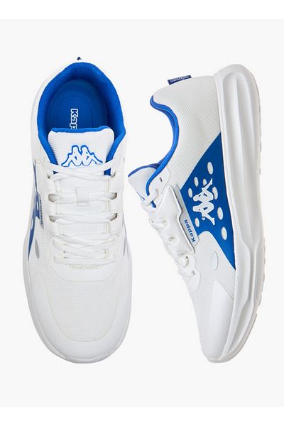 Kappa Men's Logo Print Sports Shoes with Lace-Up Closure