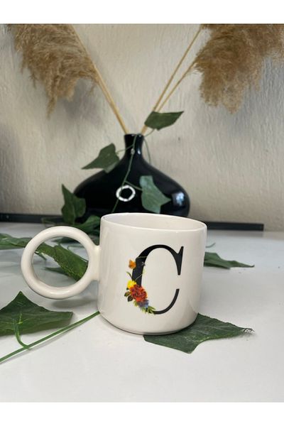 Arsim Home Single Letter Mug