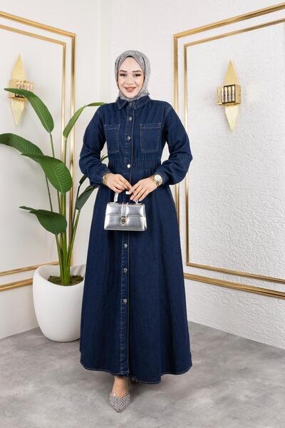 HARMAN BUTİK DÁMSKÉ DŽÍVČÍ ŠATY S ELASTICKÝM KAPESEM