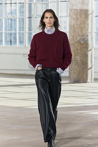 Butik ALLBUCKS ZR ZA RA COLLECTION SUNİ DERİ DÜZ PAÇA PANTOLON ABZRA1039