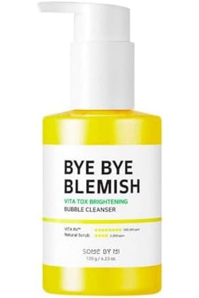 Some By Mi Bye Bye Blemish Vita Tox Oxygen Bubble Cleanser for Brightening Skin by SOME BY MI, 120g