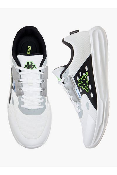 Kappa Men's Logo Print Sports Shoes with Lace-Up Closure