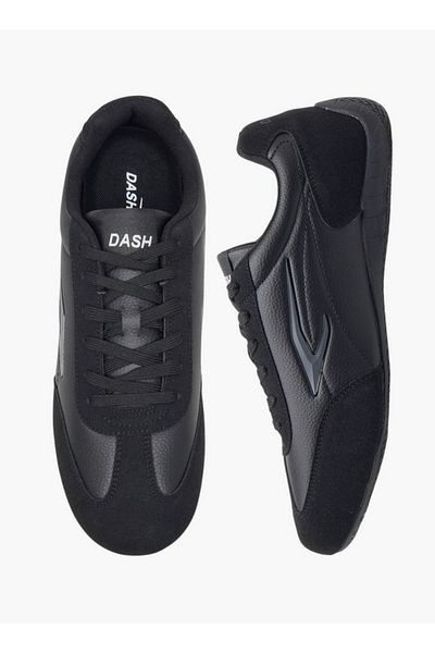 Dash Logo Detail Sports Shoes with Lace-Up Closure