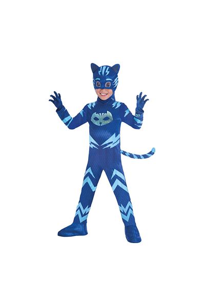 PJMASKS Catboy Costume, Heroes in Pyjamas for children 7-8 years 122-128 cm