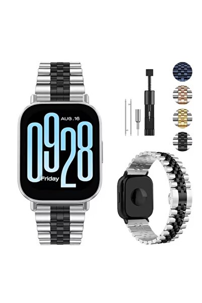 Alstrap Redmi Watch 5 Active/Redmi Watch 5 Lite Uyumlu Rolex Tasarım Paslanma...