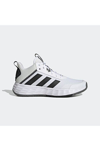 adidas Pantofi de baschet albi pentru bărbați