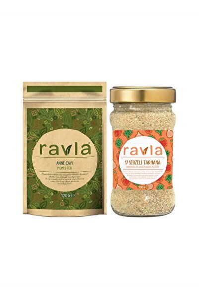 Ravla 2'li Ürün - Anne Çayı 120g / 17 Sebzeli Tarhana 200g