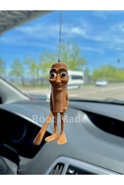 Root Made Tung Tung Sahur Araç Süsü Brainrot Figür Tiktok Ai Karakter Meme Figür