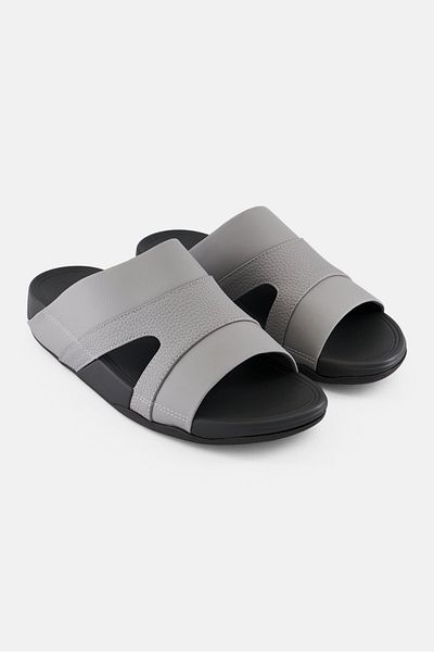 English Laundry Men Slip On Arabic Sandals, Grey