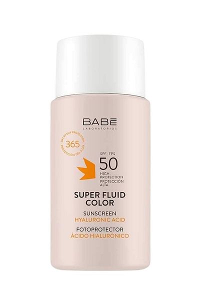 Babe Laboratorios Babe Super Fluid Color Sunscreen Spf 50 50Ml